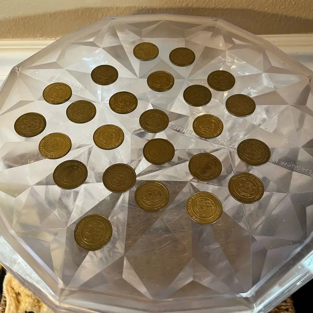 2007 Chuck E. Cheese Coins Lot of 24
